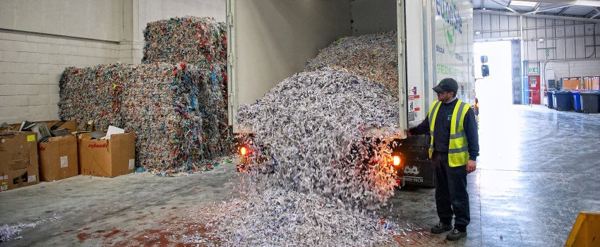 Shredded paper